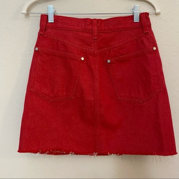 RAG & BONE Moss denim SKIRT - Picture 6 of 8